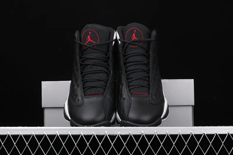 All Categories Air Jordan Jordan Series Basketball Shoes Air Jordan 13 Air Jordan 13 "Reverse He Got Game" AJ13 Joe 13 Reverse Panda Love and Respect First Layer Real Carbon Real Cat Eyes 414571-061
